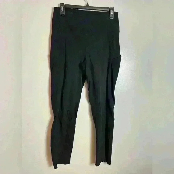 PRE Athleta Trekkie Hybrid Crop Tight Pants size 4 - Picture 2 of 9